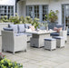 Palma Signature Sofa Set in White Wash