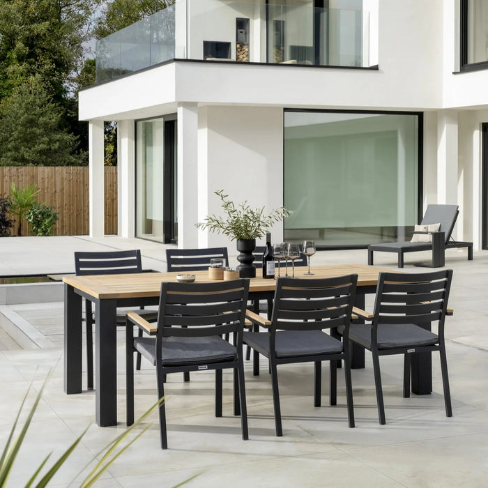 Elba Signature Dining Set with 6 or 8 armchairs