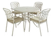 Berkeley 4 Seat Round Dining Set by Hartman (Free cover included)