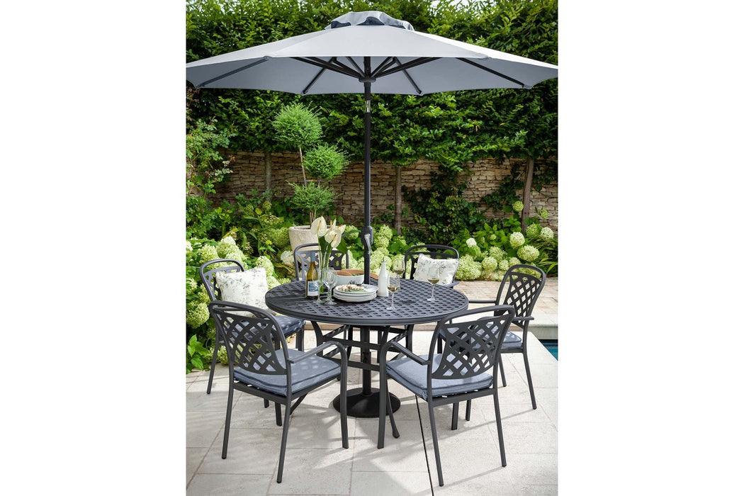 Berkeley 6 Seat Round Dining Set by Hartman