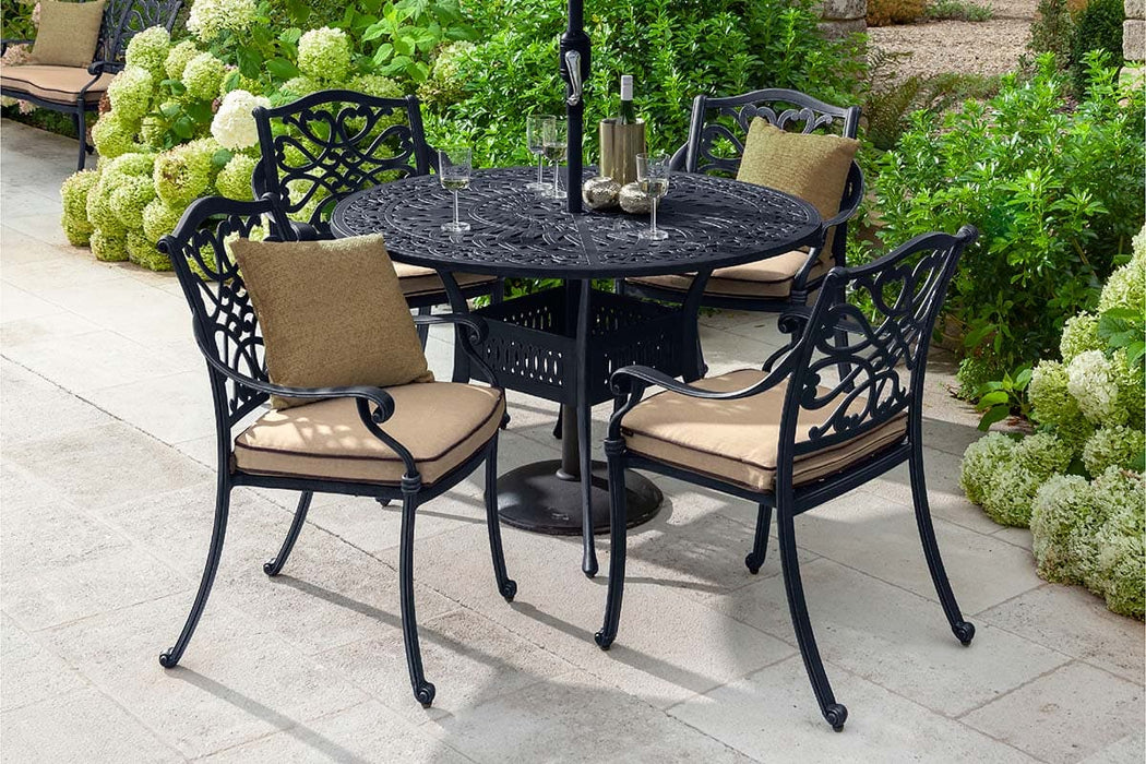 Capri 4 Seat Round Dining Set by Hartman