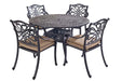 Capri 4 Seat Round Dining Set by Hartman