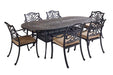 Capri 6 Seater Oval Dining Set by Hartman