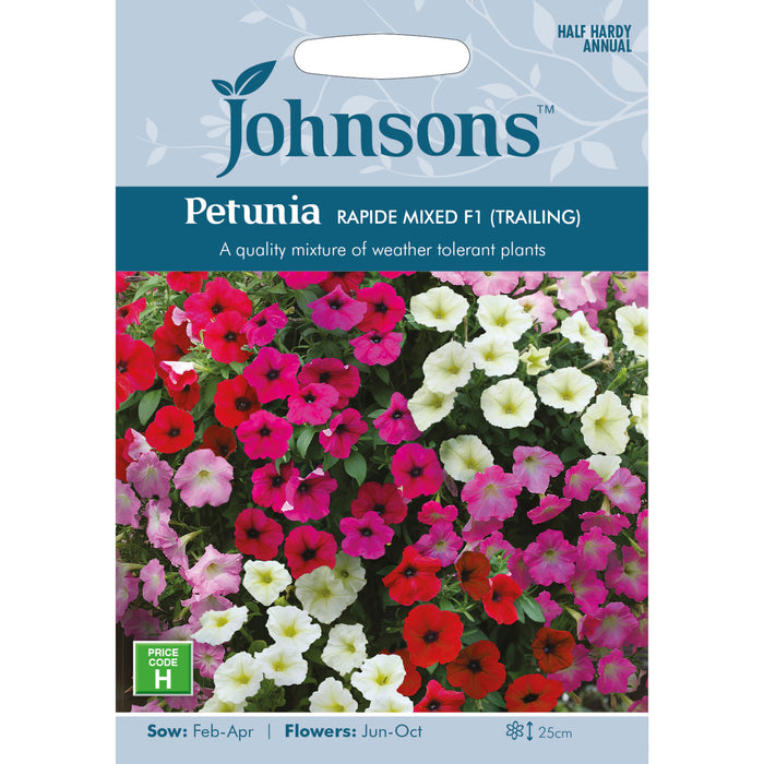 Flowers Petunia Rapide Mixed F1 (Trailing)