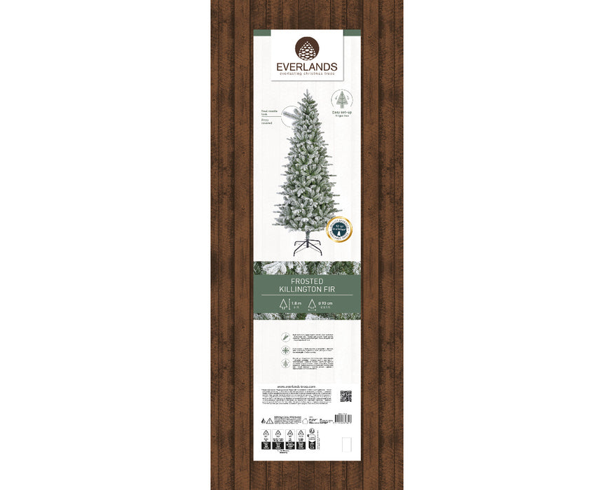 Everlands Killington Fir Frosted 6ft (180cm)