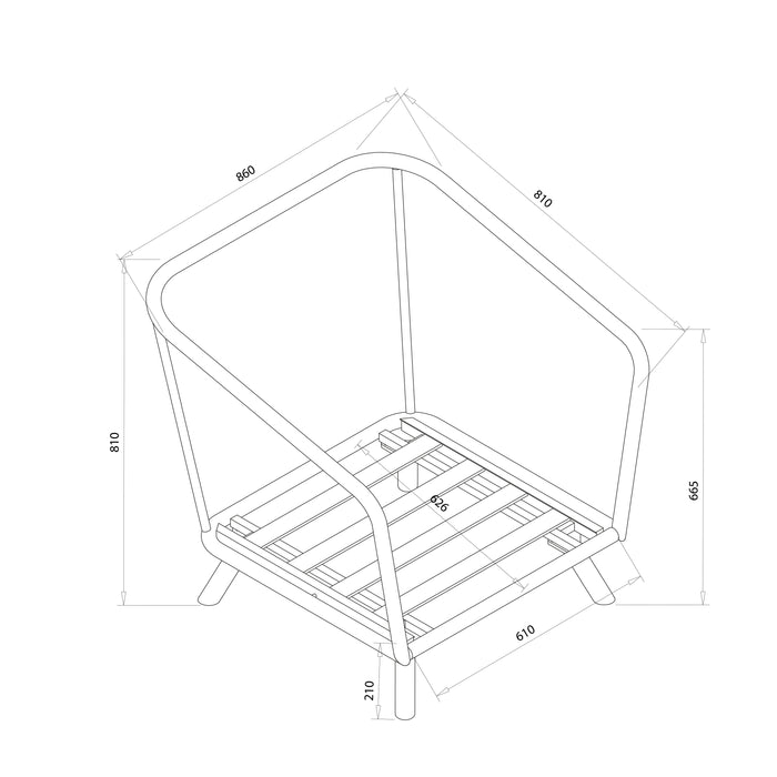 Eden 2 Seat Lounge Set