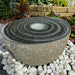 Basalt Babbling Stone water feature with complete kit