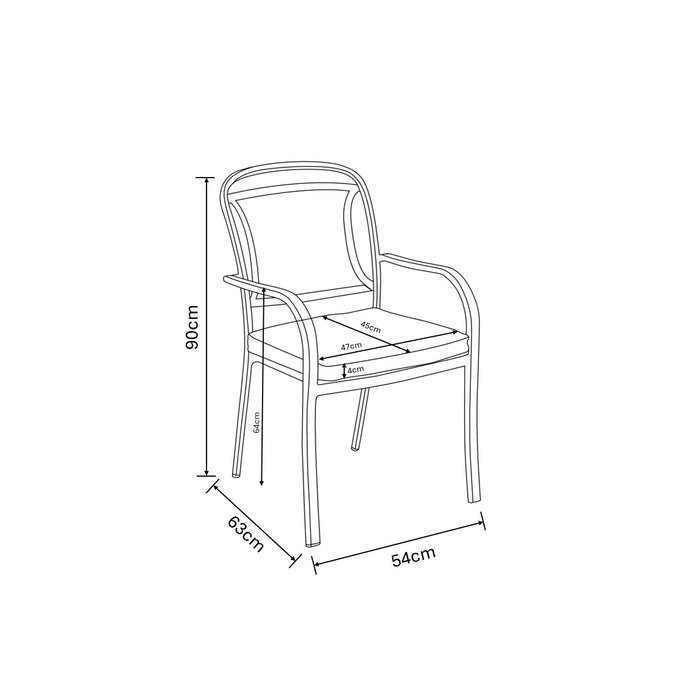 Berkeley 6 Seat Round Dining Set by Hartman