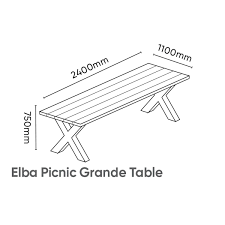 Elba Picnic Grande Set by Kettler