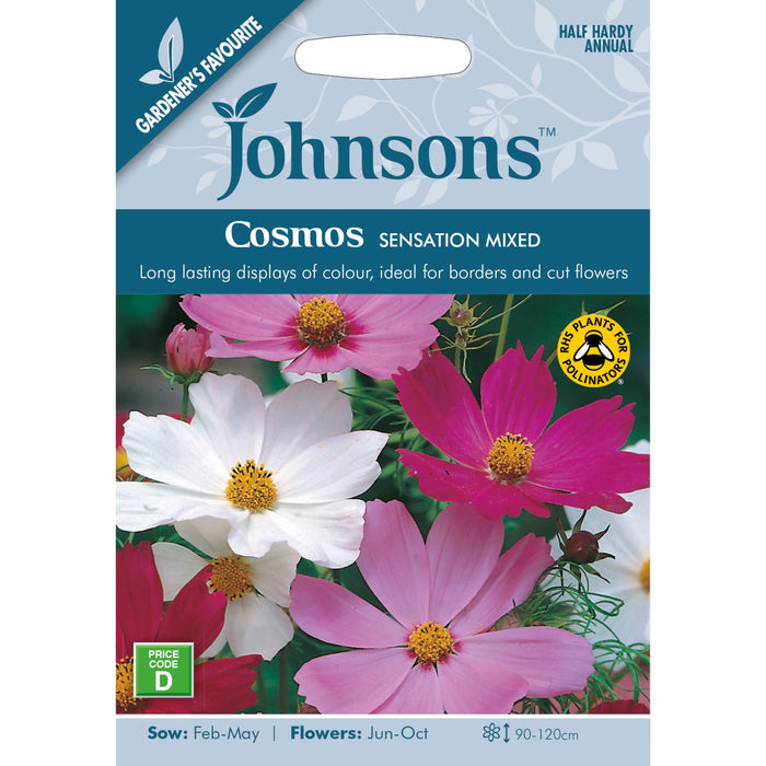 Flowers Cosmos Sensation Mixed