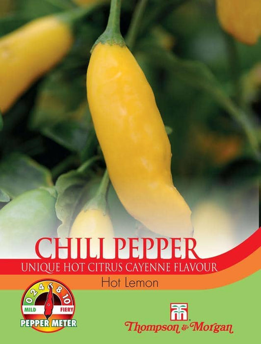 Thompson & Morgan (Uk) Ltd Gardening Chili Pepper Hot Lemon